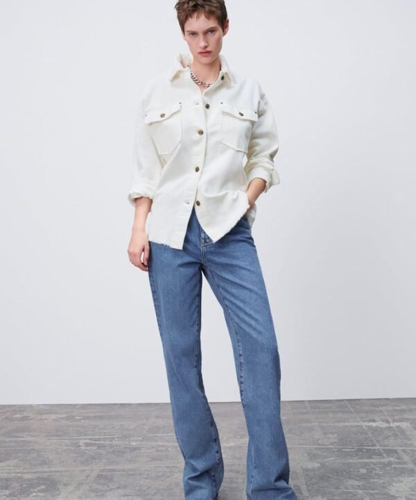 Striped fitted blazer